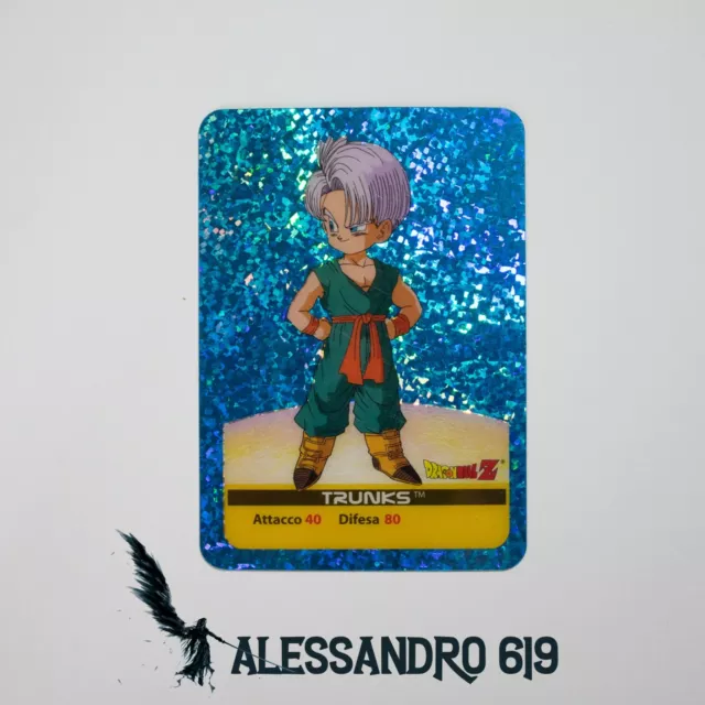 Trunks Z11 Zaffiro Serie Platino Lamincard Dragon Ball Z Edibas 2007