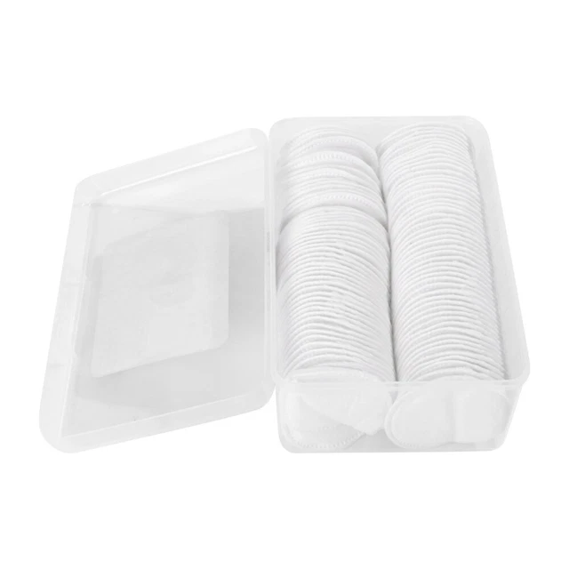 100 Pz Cuscinetti Rotondi Cotone Donna Pulizia Cosmetica Rimuovi Trucco
