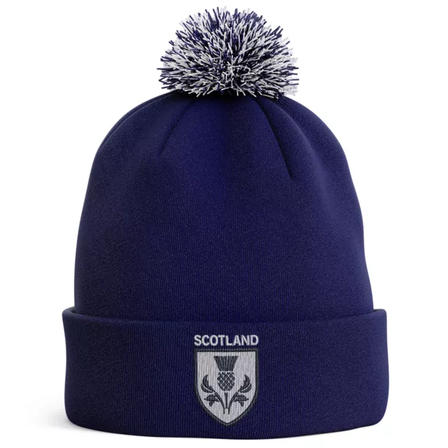 Scotland rugby bobble hat shop