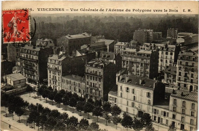 CPA AK VINCENNES General View of Avenue du Polygone towards the Wood (672350)