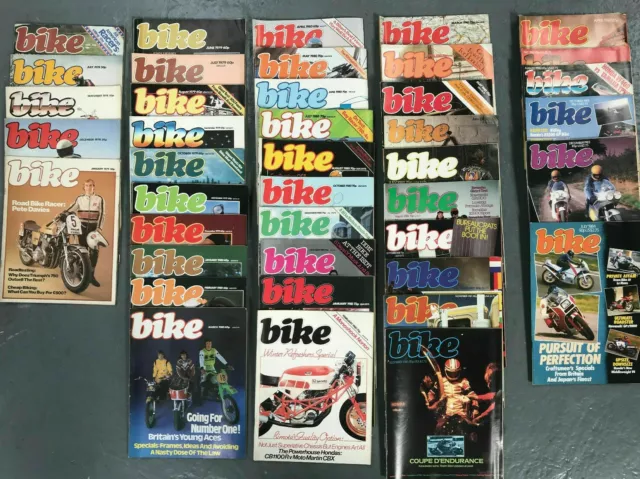 BIKE Magazine 1980's only 24 issues left available - BUY ONE