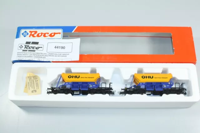 Roco H0 44190 Schotterwagen-Set der DB "OHU"  ,OVP+TOP-C716