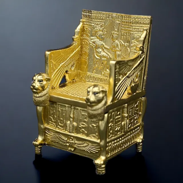 RARE ANCIENT EGYPTIAN ANTIQUES Chair Throne Pharaonic King Tutankhamun Egypt BC
