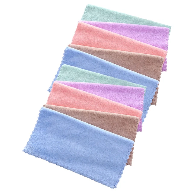 10 pz Rimuovi Asciugamano Viso Trucco Asciugatura Veloce Biancheria Panni Bambino Corpo Veloce