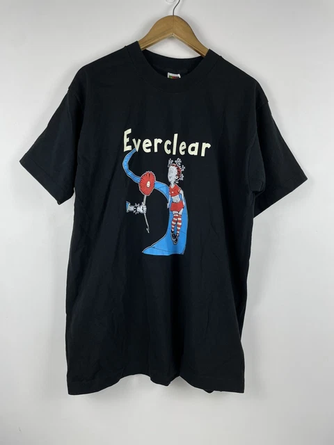 VINTAGE EVERCLEAR 90S Shirt DR. SEUSS Single Stitch Size XL Double