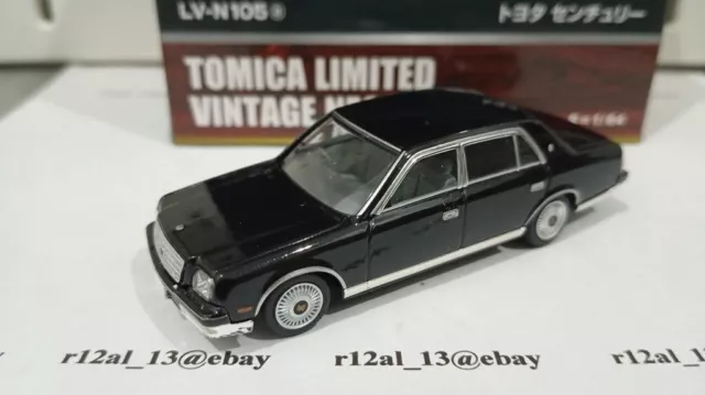 TOMICA LIMITED VINTAGE Neo LV-N105a Toyota Century negro