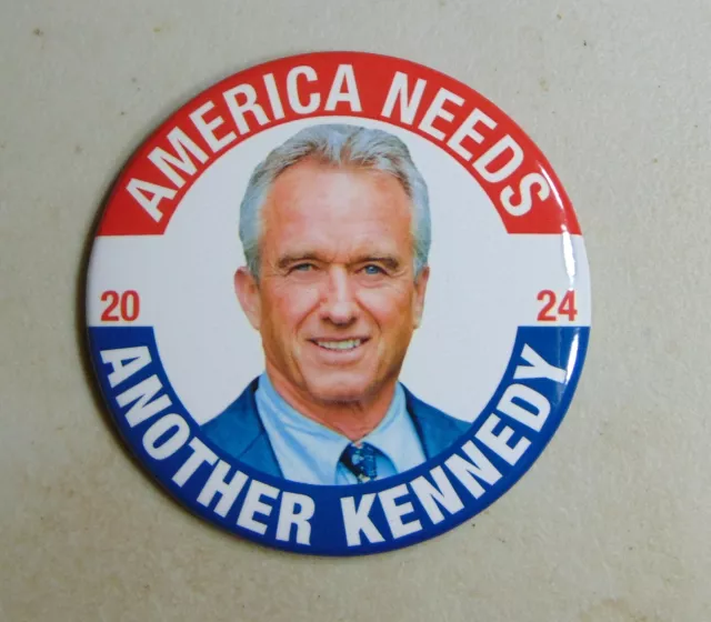 ROBERT F. KENNEDY RFK Jr 2024 campaign pin button political 0.99