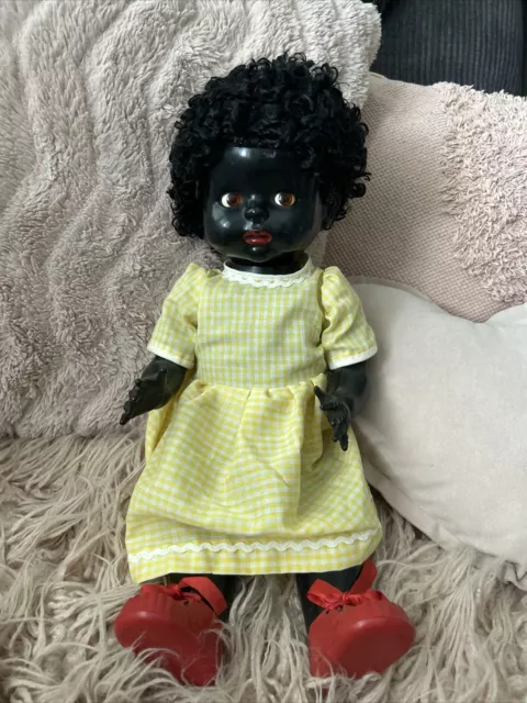 Antique Large Black Pedigree Doll