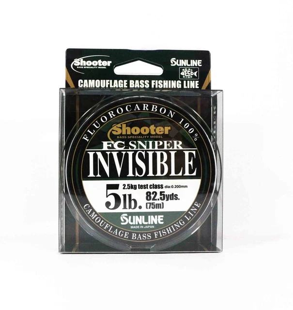Fil De Pêche Fluorocarbone YUKI INVISIBLE 300m - Diamètre 0.16-0.50mm, Invisible, Pour Mer