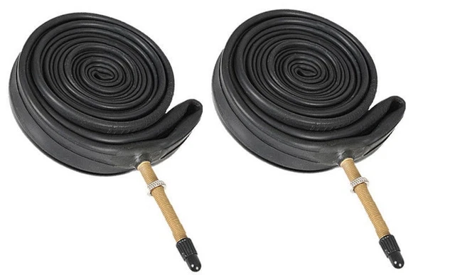 Lot De 2 Chambres à Air Pour Vélos Fat Tire 20/26 X 4.0-5.0 - Valve Schrader 32 Mm - Neuf