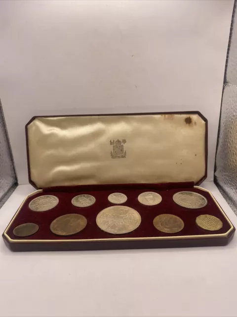 1953 Elizabeth II Coronation Specimen Coin Set