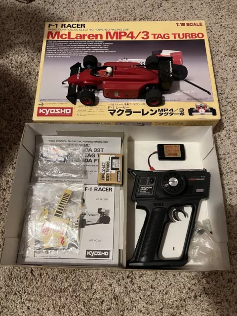 KYOSHO McLaren MP4/3 TAG TURBO 1/18 Scale Model Car | eBay