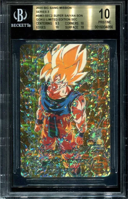 BGS 9.5 GOLD LABEL Super Saiyan 4 LIMIT BREAK Vegito: Xeno & Super