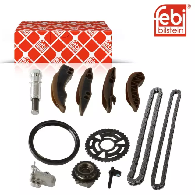 Febi 102040 Kit de Chaîne Distribution Pour BMW 1ER E81 E87 F20 3ER E90 F30 5ER