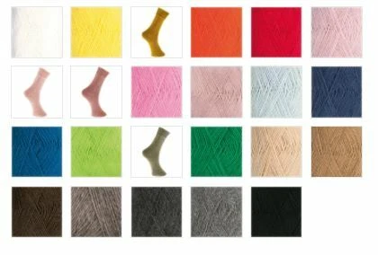 50g Superba Premium Sockengarn Strumpfwolle 4-fach mit Schurwolle Rico 383169