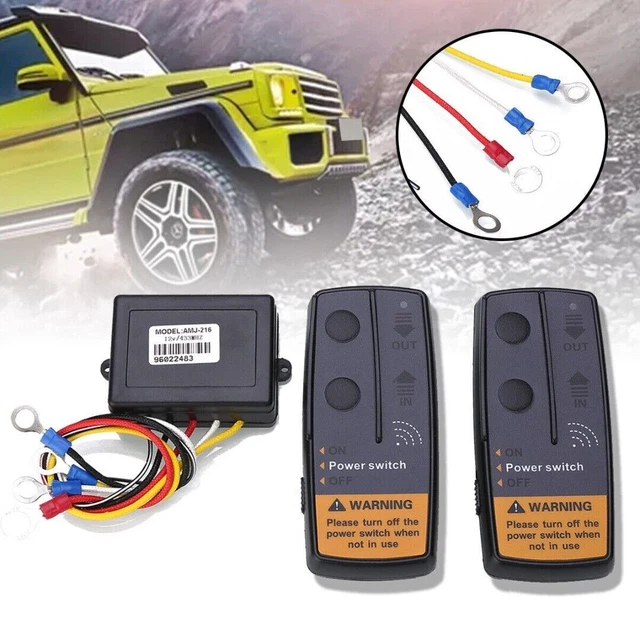 Telecomando interruttore verricello wireless 12 V telefono di recupero 4wd camion ATV -