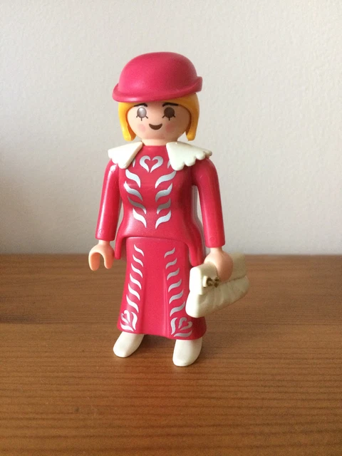 Gare Playmobil Personnage Figurine Playmobil Femme En Tenue Grande