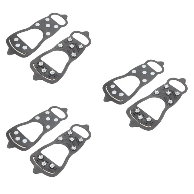 3x Spikes Shoes Winter Crampons Snow Spikes Ice Cleats Snow Shoe Spikes Crampons