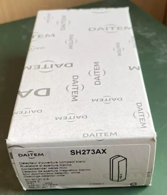 Daitem D22- Funk-Kontakt Sender Mini weiß SH273AX!