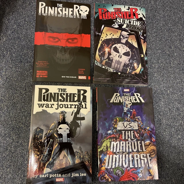 Punisher vs. the Marvel Universe TPB Lot On The Road War Journal Suicide Run New