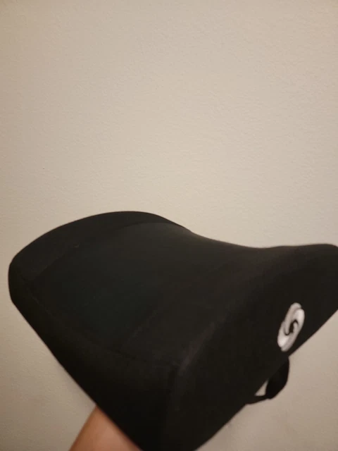 Samsonite SA5243 Memory Foam Ergonomic Lumbar Support Car Pillow - Black