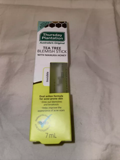 Jueves Plantation Tea Tree Blemish Stick con miel de Manuka 7ml de US