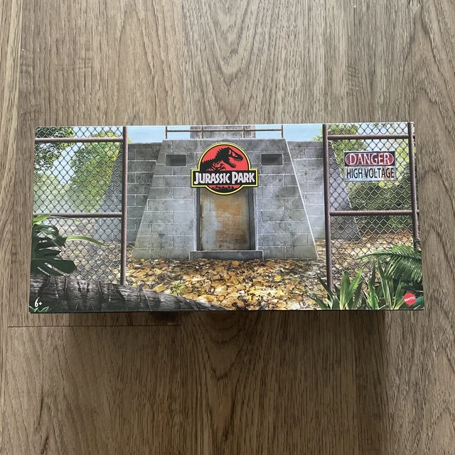MATTEL JURASSIC PARK Final Scene Ray Arnold Play Set SDCC 2021