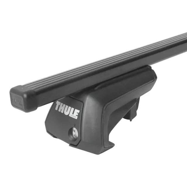 Barres de toit acier pour Daewoo Rezzo type KLAU Thule SquareBar TOP