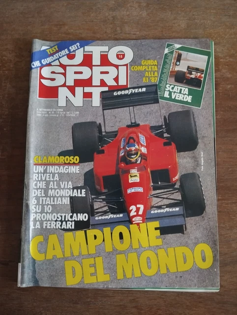 Autosprint N°27 - 2012 - Ferrari, Raikkonen, Alonso - Avec Insert Rally Sprint