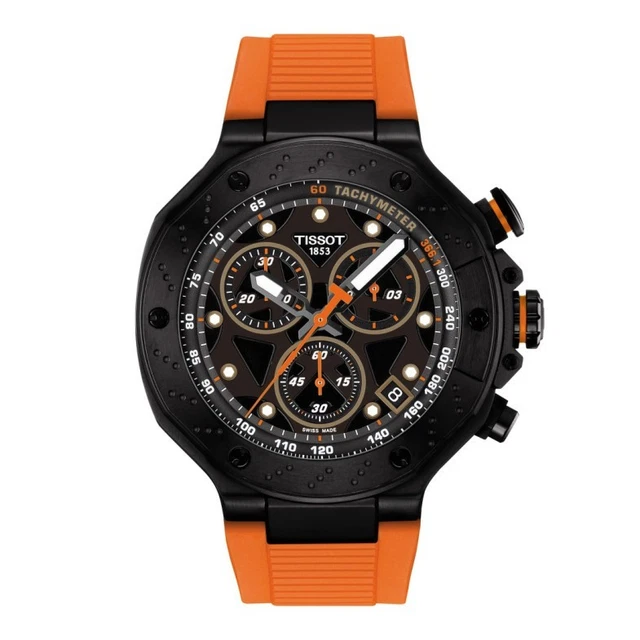 HORSMontre pour homme Tissot Supersport Chrono Quartz T125.617.21.051.00 T1256172105100 100M