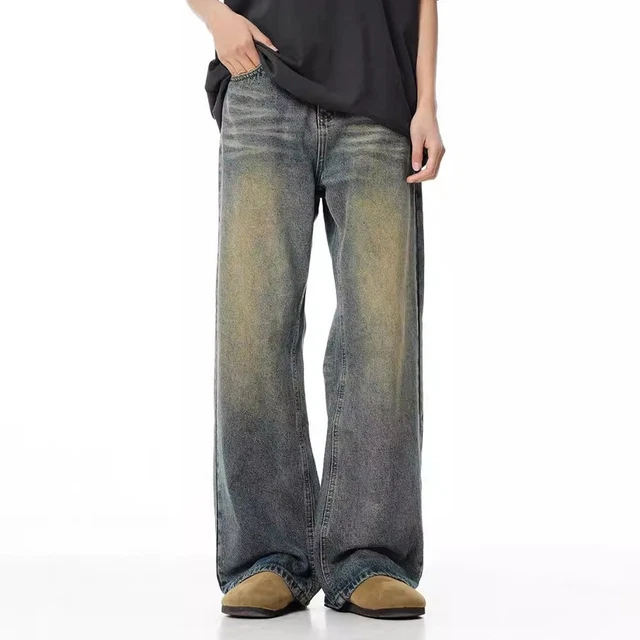 Jean Homme EXTE Bleu, Jambes Droites, Taille US 29 / IT 45, Neuf Avec étiquettes