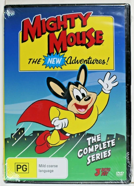 MIGHTY MOUSE THE New Adventures: The Complete Series: 3 DVD Set Reg 4 ...