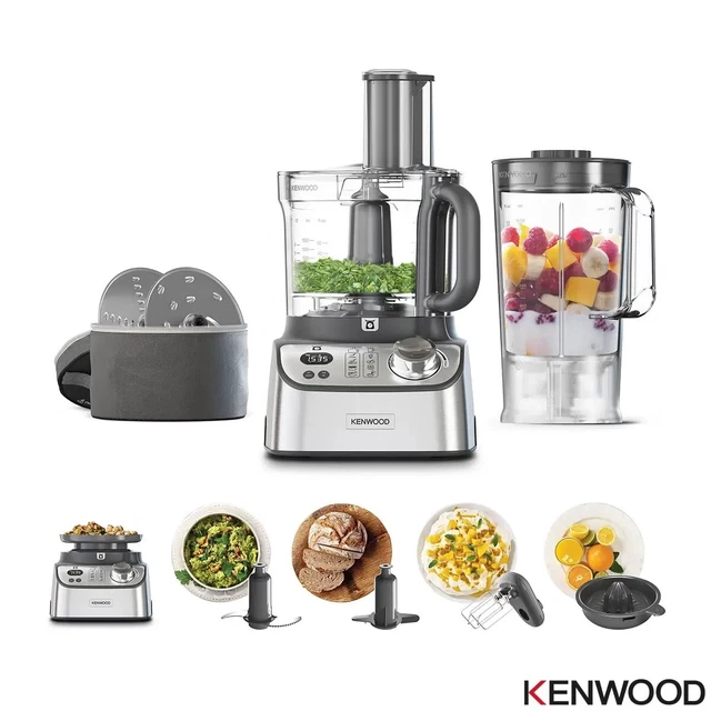 New Kenwood MultiPro Compact Food Processor Built in Weighing Scales FDM71.450