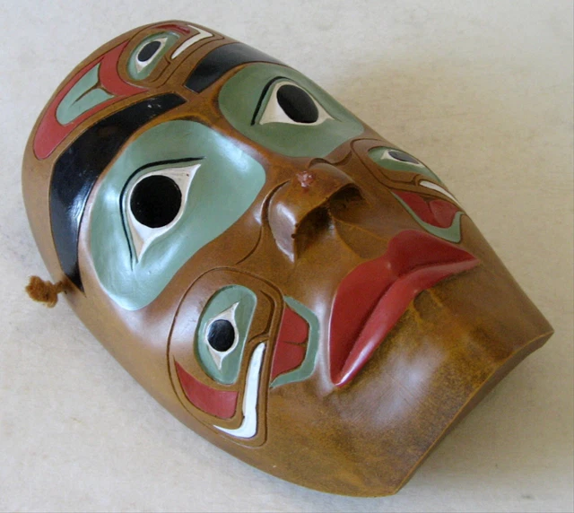 Thorn Arts Reproduction Haida Mask – Philip Thorn – B.C. Canada