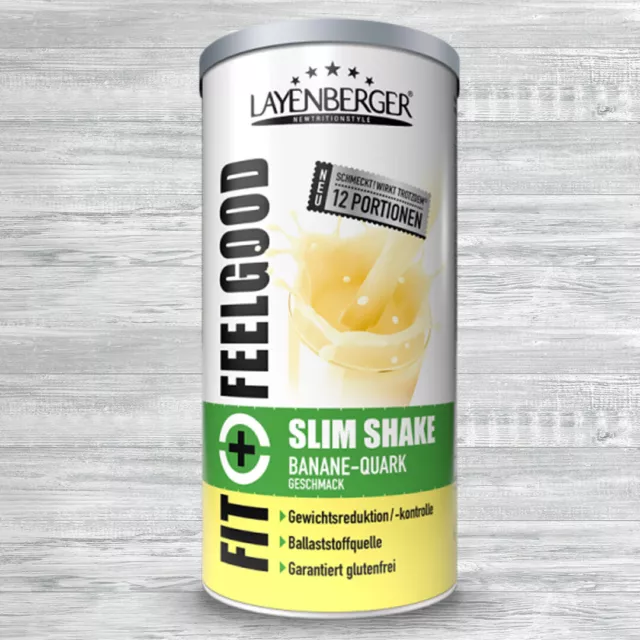 Layenberger Fit+Feelgood Slim Shake 396g Dose 20,18 €/kg Diät-Mahlzeit Abnehmen 2