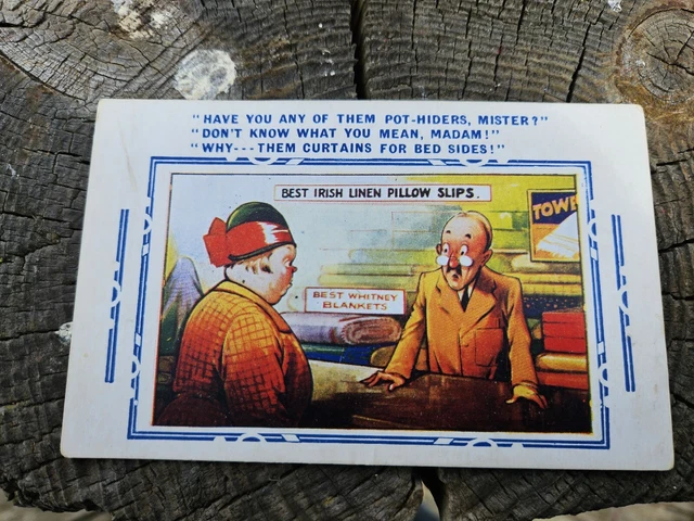 VINTAGE SAUCY SEASIDE Comic Postcard BAMFORTH And Co. NO 3522 £2.50 ...