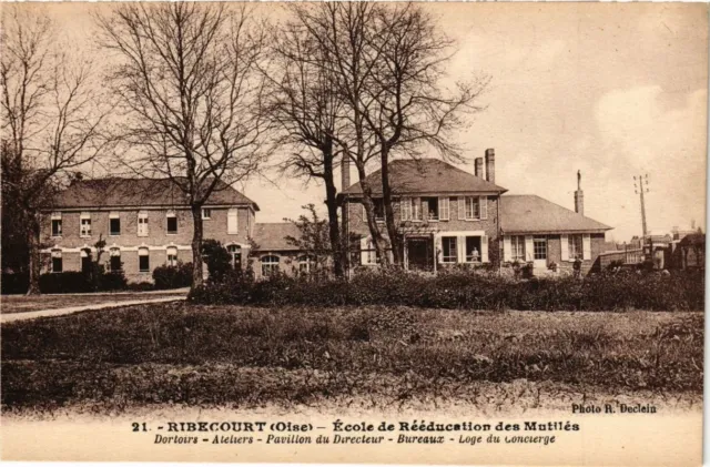CPA RIBECOURT École de Réeducation des Mutiles (376957)