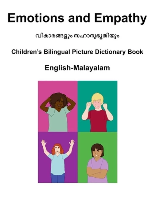 ENGLISH-MALAYALAM EMOTIONS AND Empathy Children's Bilingual Picture