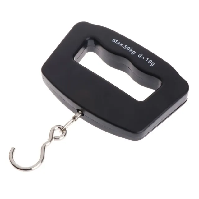Portable Digital Hand-held Scale 50Kg Baggage Fish Hook  Electronic Scale