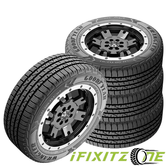 4 Goodyear Wrangler Steadfast HT 265/50R20 107H Tires, Highway, 800AB 70000 Mile 4 Goodyear Wrangler Steadfast HT 265/50R20 107H Tires, Highway, 800AB 70000 Mile