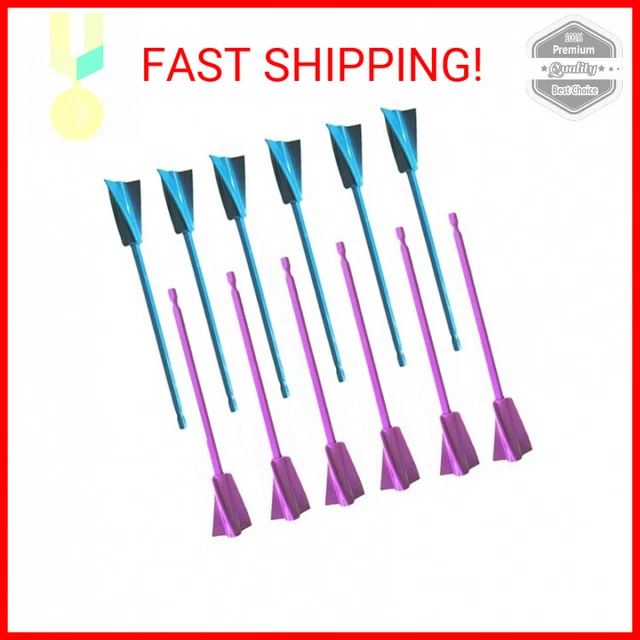 Resin Mixer Paddles,12 PCS Drill Mixing Attachment,Reusable Paint Mixer for Dril