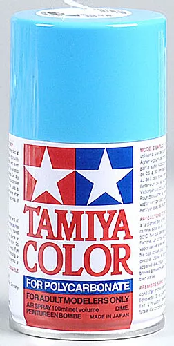 Tamiya PS-3 Light Blue Poly-carbonate Spray Paint 86003