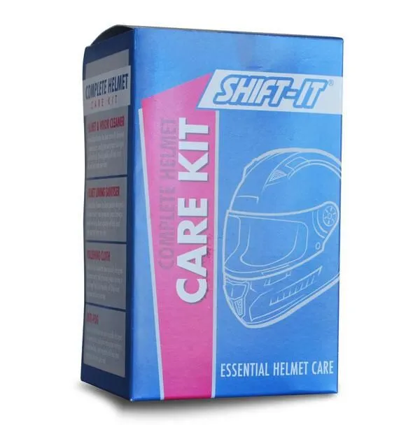 Shift It Motorcyclist Essential Refreshing Cleaning Complete Helmet Care Kit