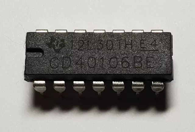 CD40106BE - IC Decade / Divider - CD 4 Series - 14 Pin - UK free P&P