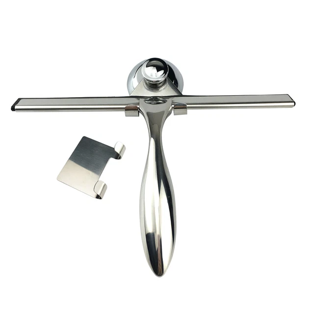 3 piezas Raspador Baño Acero Inoxidable Limpiador Vidrio Raspador Manual