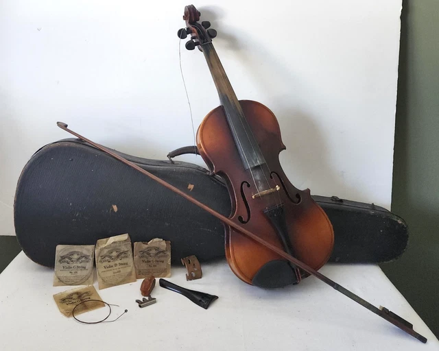 Violins, Orchestral, Vintage String, Vintage Musical Instruments