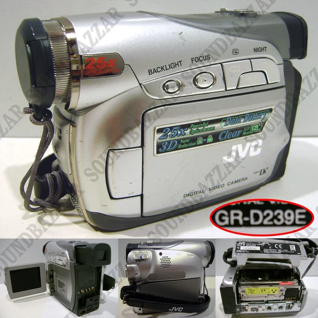 Caméscope JVC GR-D760 / Mini DV / Digital Vidéo Caméra pour Pièces Détâchées eBa