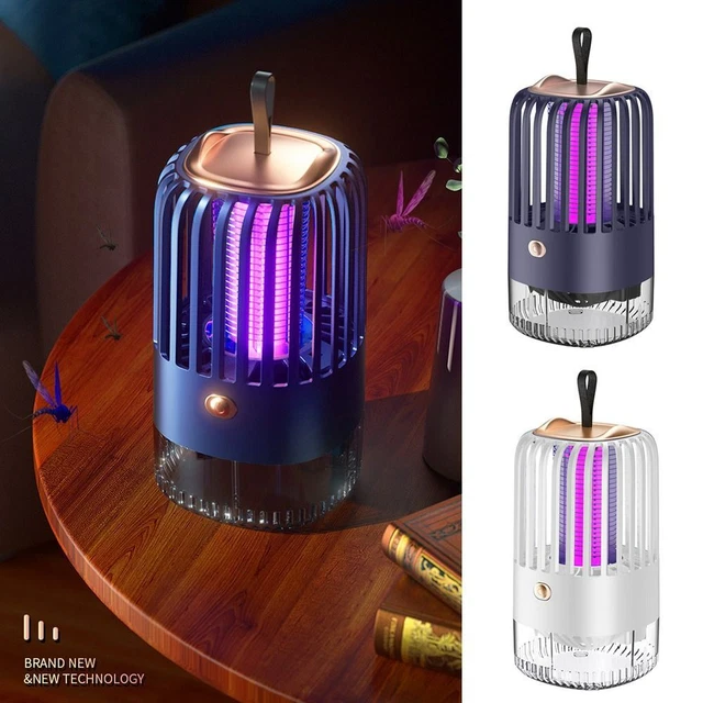 Asesino repelente Fly Bug Zapper Trap Mosquito Killer Lamp Receptor de insectos