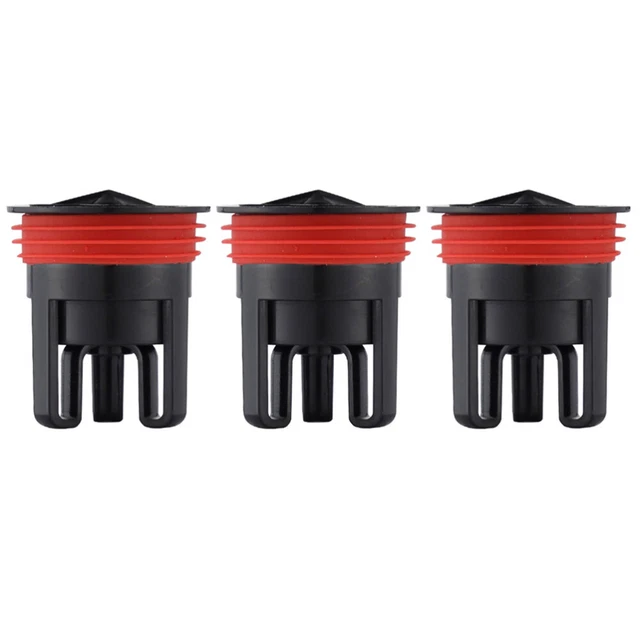 3 Pcs one-way drain Floor Drain Core Magnetic Hair Pin Holder Filter