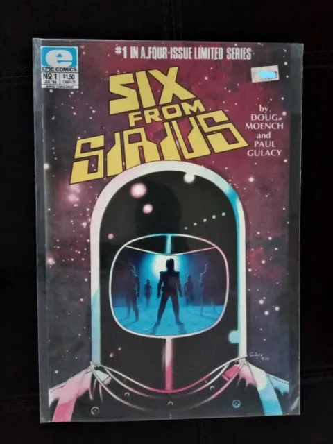 Six From Sirius - Complete 4 Issue Limited Series Epic Comics 1984